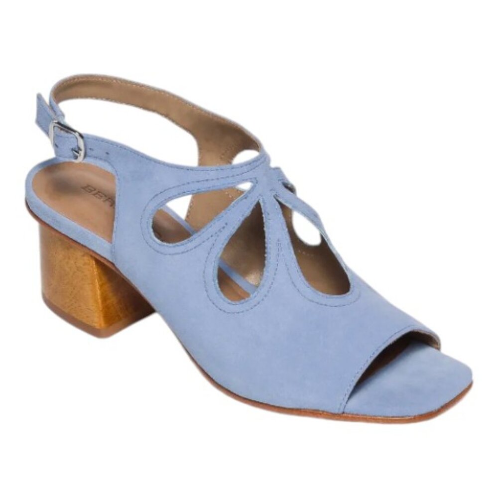 Bernardo Lainey Slingback Sandal Cornflower Blue NWT & Box Sz 6.5 - Picture 2 of 8